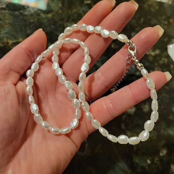 NEW Pearl Choker Necklace - Picture 3 of 5